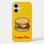 Cheeseburger Case-Mate iPhone Hülle (Rückseite)