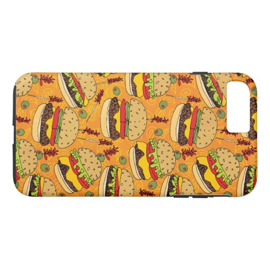 Cheeseburger delux Case-Mate iPhone hülle (Rückseite (Horizontal))