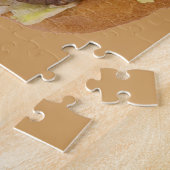 Cheeseburger Doppel Fast Food Puzzle (Seite)