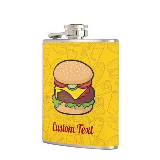 Cheeseburger Flask Flachmann (Links)