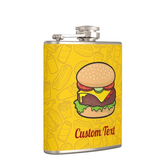 Cheeseburger Flask Flachmann (Rechts)