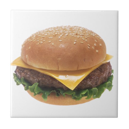 Cheeseburger Fliese (Vorderseite)
