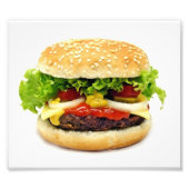 Cheeseburger Fotodruck (Vorne)