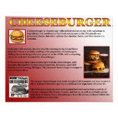 Cheeseburger Fotodruck (Vorne)