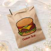 Cheeseburger Fvor Bag Geschenktütchen (Ausgeschnitten)