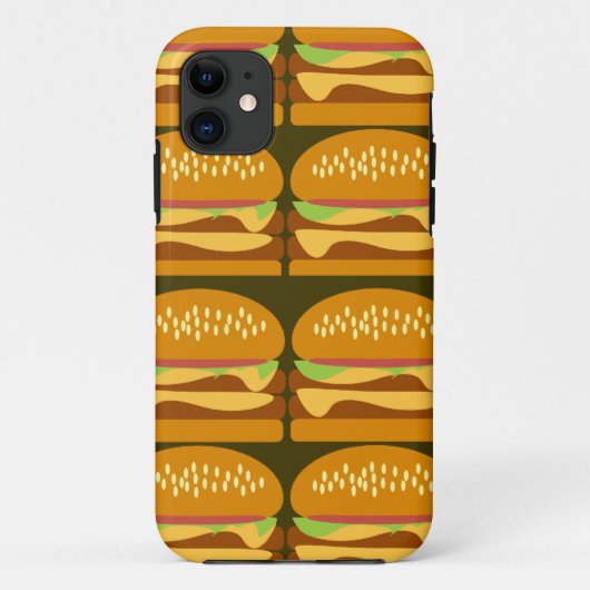 Cheeseburger gefallen Case-Mate iPhone hülle (Rückseite)