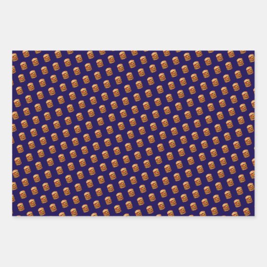 Cheeseburger Geschenkpapier Set (Vorderseite 2)