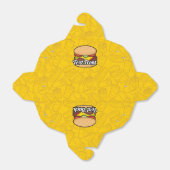 Cheeseburger Geschenkschachtel (Ungefaltet)