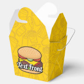 Cheeseburger Geschenkschachtel (Geöffnet)