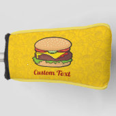 Cheeseburger Golf Headcover (Vorderseite)