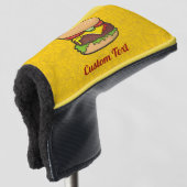 Cheeseburger Golf Headcover (3/4 Vorderseite)