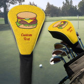Cheeseburger Golf Headcover