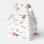 Cheeseburger GRILLEN Grill Fast Food Geschenkschachtel (Rückseite)