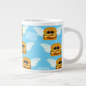 Cheeseburger Himmel Jumbo-Tasse (Rechts)