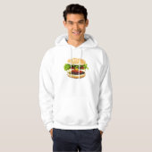 Cheeseburger Hoodie (Vorne ganz)