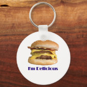 Cheeseburger - ich bin köstlich schlüsselanhänger (Vorderseite)