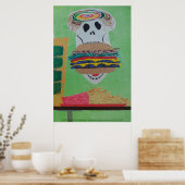 Cheeseburger im Paradies Poster (Küche)