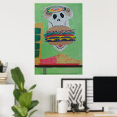 Cheeseburger im Paradies Poster (Heimbüro)