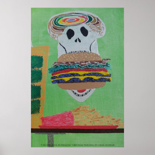 Cheeseburger im Paradies Poster (Vorne)