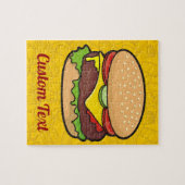 Cheeseburger Jigsaw Puzzle (Horizontal)