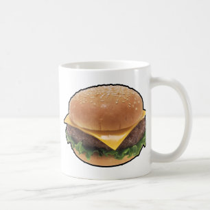 Cheeseburger Kaffeetasse