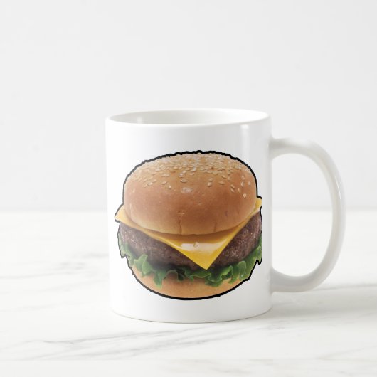 Cheeseburger Kaffeetasse (Rechts)