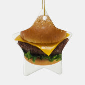 Cheeseburger Keramik Ornament (Rechts)