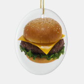 Cheeseburger Keramikornament (Rechts)