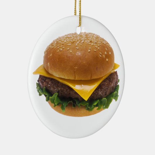 Cheeseburger Keramikornament (Rechts)