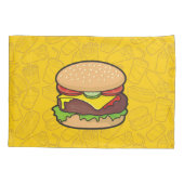 Cheeseburger Kissenbezug (Rückseite)