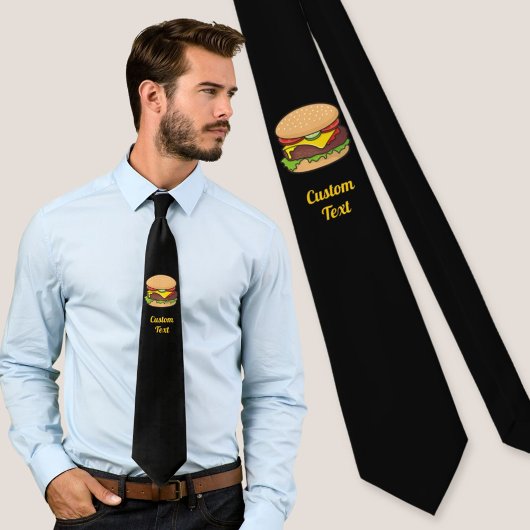 Cheeseburger Krawatte
