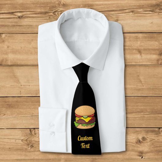 Cheeseburger Krawatte