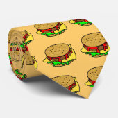 Cheeseburger Krawatte (Gerollt)
