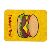 Cheeseburger Magnet (Horizontal)
