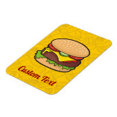 Cheeseburger Magnet (Linke Seite)