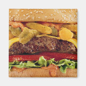 Cheeseburger Magnet (Vorne)