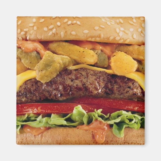 Cheeseburger Magnet (Vorne)