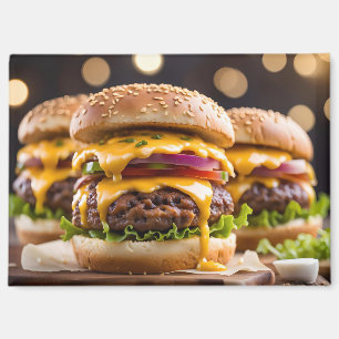 Cheeseburger Magnet