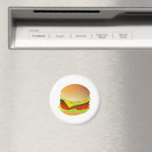 Cheeseburger Magnet (In Situ (Geschirrspüler))