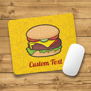 Cheeseburger Mouse Pad Mousepad