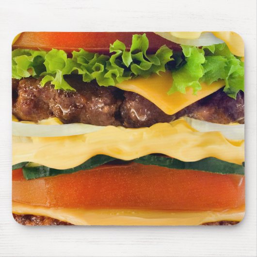 Cheeseburger Mousepad (Vorne)