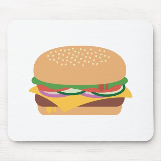 Cheeseburger Mousepad (Vorne)