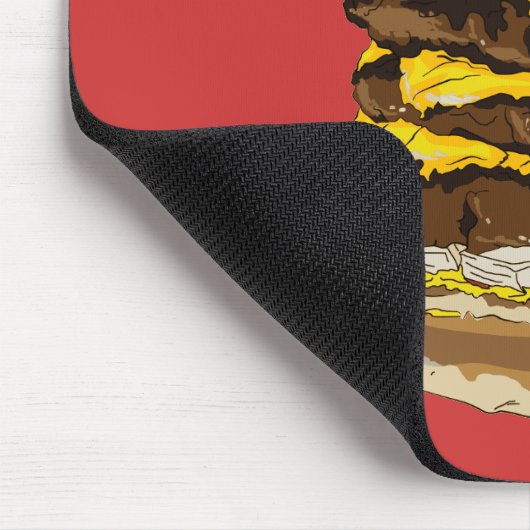 Cheeseburger Mousepad (Ecke)