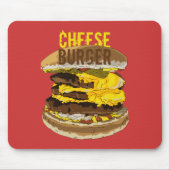 Cheeseburger Mousepad (Vorne)