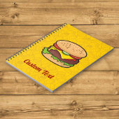 Cheeseburger-Notebook Notizblock