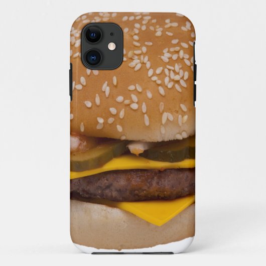Cheeseburger On Sesame Seed Bun Case-Mate iPhone Hülle (Rückseite)