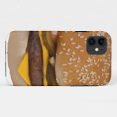 Cheeseburger On Sesame Seed Bun Case-Mate iPhone Hülle (Rückseite (Horizontal))