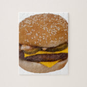Cheeseburger On Sesame Seed Bun Puzzle (Vertikal)
