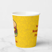 Cheeseburger Paper Cups Pappbecher (Links)