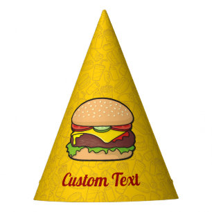 Cheeseburger Partyhütchen